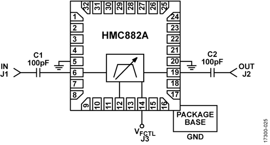 HMC882A Circuit Diagram