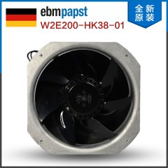 ebm-papst W2E200 系列 80W 230 V 交流 轴流风扇 W2E200-HK38-01, 2800rpm, 225 x 225 x 80mm
