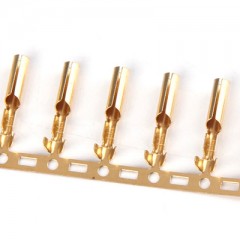RCCN 2.3插孔端子 0.25mm精密黄铜 冷压接线端子