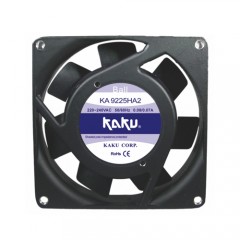 KAKU KA9225HA1 BT 110VAC 0.16A/0.15A IP55防水 机柜风扇