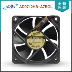 ADDA AD0712HB-A7BGL 12VDC 0.17A 2.04W 4200RPM 直流风扇 70x70x25mm PWM+FG功能