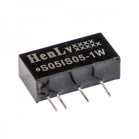 HenLv 1-2W系列 S05(H)(I)S05-2W 5VDC 0.4A SIP/DIP定压 定电压隔离稳压