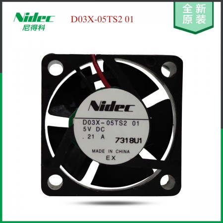 Nidec D03X-05TS2 01 5VDC 0.21A 30x30x10mm 直流风扇