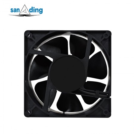 sanding A5415N-23L-B05 220V 0.16A 23W 2600rpm 135×135×38mm 2-wire Metal frame AC fan