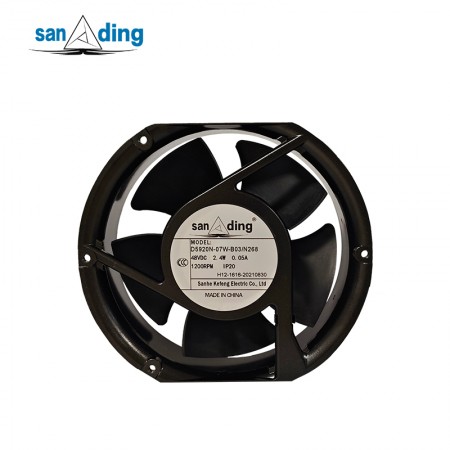 sanding D5920N-07W-B03 48VDC 0.05A 2.4W 1200rpm 91.61CFM 172x150x51mm 2-wire DC axial fan