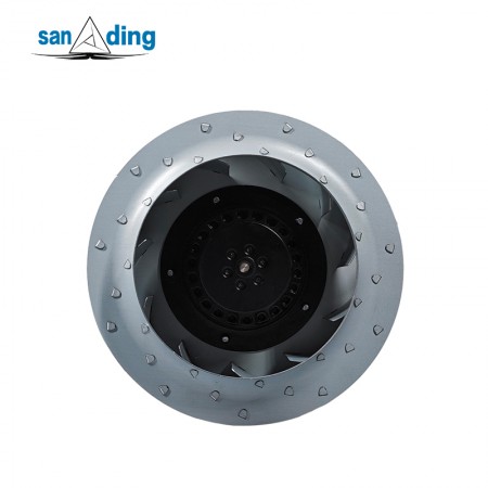 sanding R22592E-38W-B23 380VAC φ225mm 0.3A 110W 260rpm Metal impeller Centrifugal fan