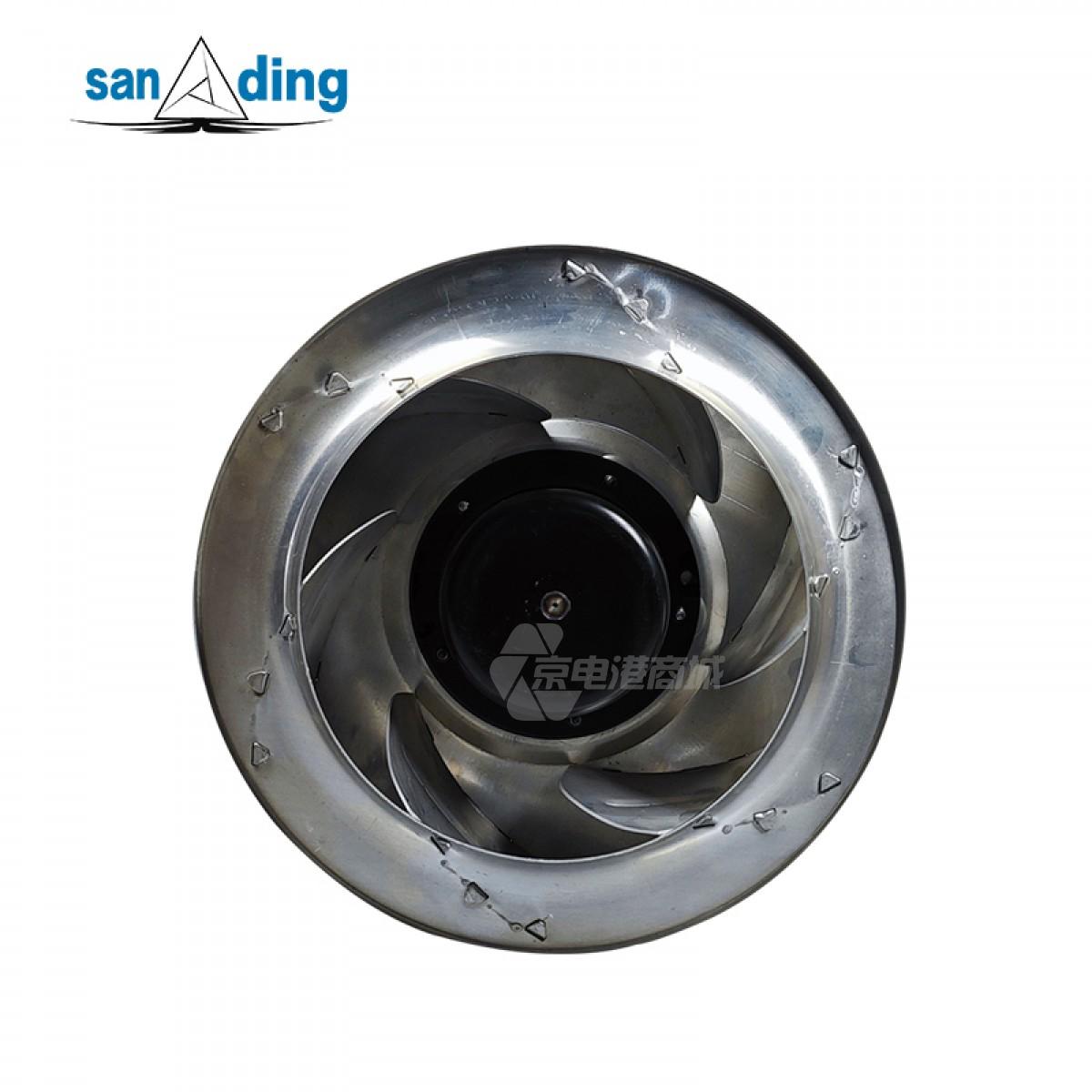 sanding R31102E-23W-B41 230VAC 0.55/0.75A 123/162W φ330mm 1390/1580rpm IP44 Centrifugal fan