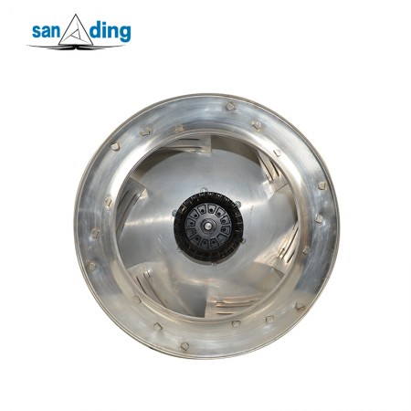 sanding R45137E-38W-B43 380VAC 1.1A 550W φ450mm 1340rpm IP44 Centrifugal fan