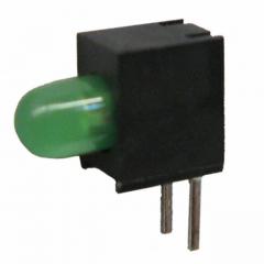 LED 3.4MM GREEN DIFF SunLED LED-电路板指示器USED RA CBI