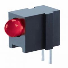 LED 3.4MM RED DIFF SunLED LED-电路板指示器 1POS RA CBI