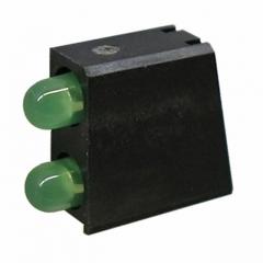 LED 3MM GREEN DIFF SunLED LED-电路板指示器 BI-LEVEL SMD