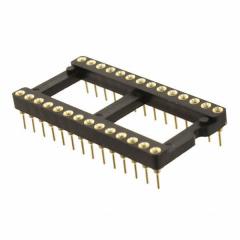 Mill-Max 用于IC的插座，晶体管 CONN IC DIP SOCKET 28POS GOLD