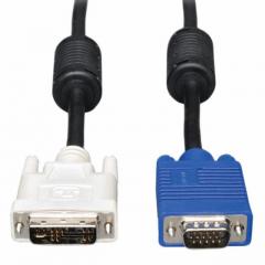 CABLE Tripp 系列间适配器电缆 DVI MALE TO HD15M 6