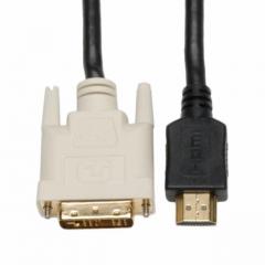 CABLE Tripp 系列间适配器电缆 HDMI-M TO DVI-M 16