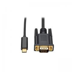 USB C TO VGA ADAPTER CABLE Tripp 系列间适配器电缆 (M/M)