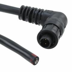 CBL CIRC 2POS MALE TO WIRE LEAD
