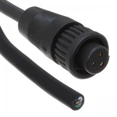 MINI-CON-X, 2-METER CABLE Conxall 圆形电缆组件, 3 POS
