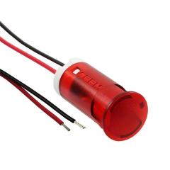 INDICATOR Apem 面板指示器，指示灯 12MM FIXED RD 12V WIRE