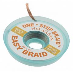 EasyBraid 脱焊织物 BRAID LEAD-FREE BROWN .125
