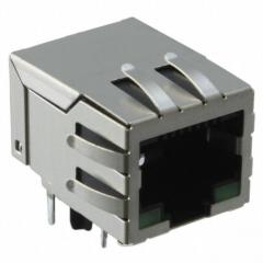 Pulse 模块化连接器 CONN MAGJACK 1PORT 100 BASE-TX