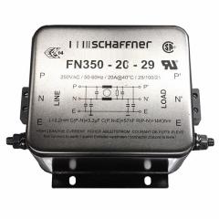 Schaffner 电力线滤波器模块 LINE FILTER 250VAC 20A CHASS MNT