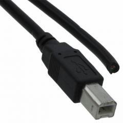 CABLE CNC 电缆 USB B MALE-OPEN END 2M BLK