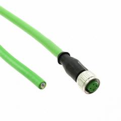 HARTING 圆形电缆组件 ETHERNET CABLE M12-D