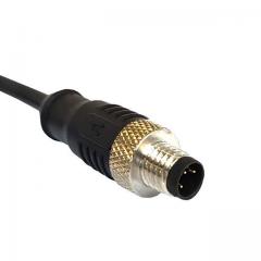 Arcolectric 圆形电缆组件 M12 SERIES D CODE PVC RIGHT-ANGL