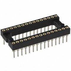 Mill-Max 用于IC的插座，晶体管 CONN IC DIP SOCKET 30POS GOLD