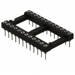 Mill-Max 用于IC的插座，晶体管 CONN IC DIP SOCKET 24POS TINLEAD