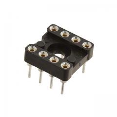 Mill-Max 用于IC的插座，晶体管 CONN IC DIP SOCKET 8POS GOLD