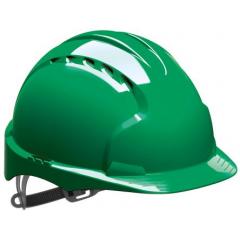 JSP AJF160-000-351 绿色 高密度聚乙烯 (HDPE) 安全帽