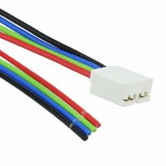 电缆组件 固态照明电缆 CONN PLUG PCB 4POS