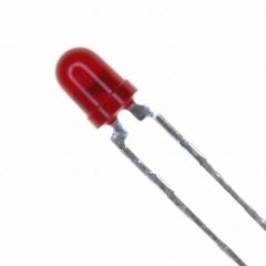 Avago 光电元件 指示-分立 LED RED DIFF 3MM ROUND T/H