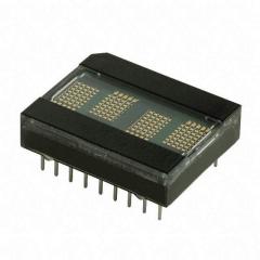 LED Avago 显示器模块-LED点阵和簇 DISPLAY 5X7 5MM 4CHAR GREEN