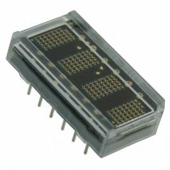 LED Avago 显示器模块-LED点阵和簇 DISPLAY 5X7 4CHAR 5MM GRN
