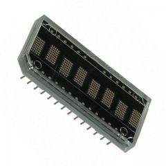 LED Avago 显示器模块-LED点阵和簇 DISPLAY 5X7 8CHAR 5MM GREEN
