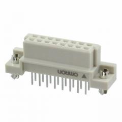 DIN Omron 背板连接器 -DIN41612 CONNECTOR 16 POS TH