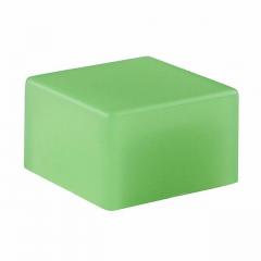 NKK 开关 配件-帽盖 CAP TACTILE SQUARE FROSTED GREEN