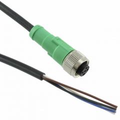 Phoenix 电缆组件 圆形电缆组件 CABLE 5POS M12 SOCKET-WIRE 5M