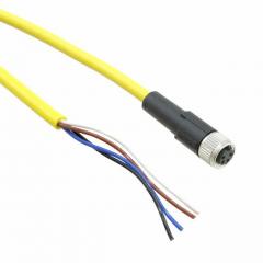 SENSOR/ACTUATOR Phoenix 电缆组件 圆形电缆组件 CABLE 4POS 5M