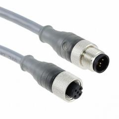 M12M Alpha 电缆组件 圆形电缆组件 STR TO M12F STR 22AWG 5POL