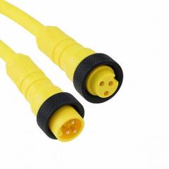 MINIM Alpha 电缆组件 圆形电缆组件 STR TO MINIF Alpha 电缆组件 圆形电缆组件 STR 16AWG 3P