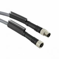 M8F Alpha 电缆组件 圆形电缆组件 STR TO M8M Alpha 电缆组件 圆形电缆组件 STR 3POL