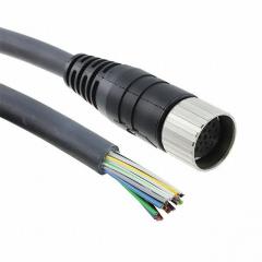 M23F Alpha 电缆组件 圆形电缆组件 STR TO CUT 19POL ZHPUR