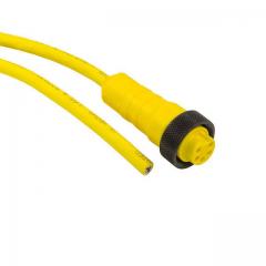 MINIF Alpha 电缆组件 圆形电缆组件 STR TO CUT 18AWG 05POL