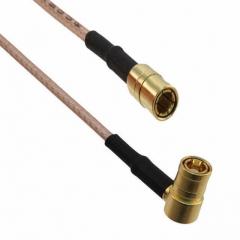 Amphenol 同轴电缆（RF） CABLE SMB R/A PLUG-STR PLUG 6