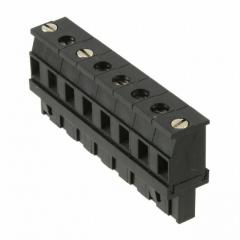 Amphenol 接线座-接头，插头和插口 TERM BLOCK PLUG 8POS 7.62MM
