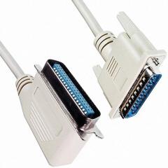ASSMANN 电缆组件 系列间适配器电缆 CABLE PRINTER PARALLEL LEFT ANG