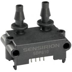 Sensirion SDP816-125PA 差压传感器,  125Pa, 0.1 → 0.9 V输出, 4引脚